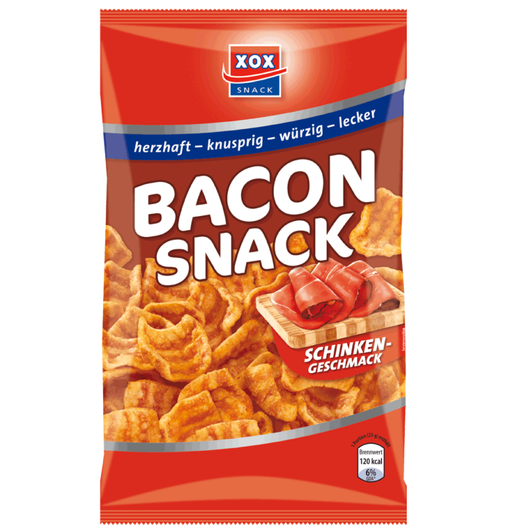 XOX Bacon Snack 100g XOX Group