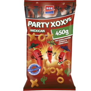XOX Party-XOXys Mexican-Style 450g