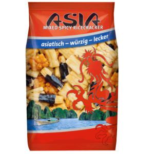 XOX Asia Mixed Spicy Ricecracker 125g