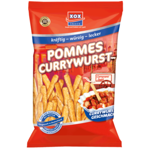 XOX Pommes Currywurst