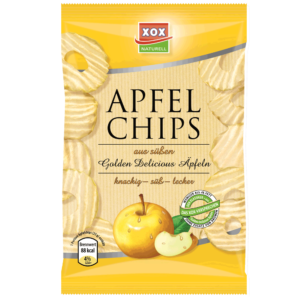 XOX Apfelchips Golden Delicious 40g