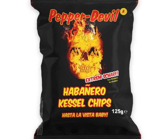 Pepper Devil Habanero Kesselchips