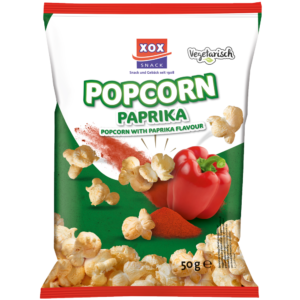 XOX Paprika Popcorn 50g