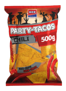 XOX Party Tacos Chili 500g
