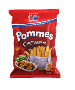 XOX Pommes Currywurst 25g