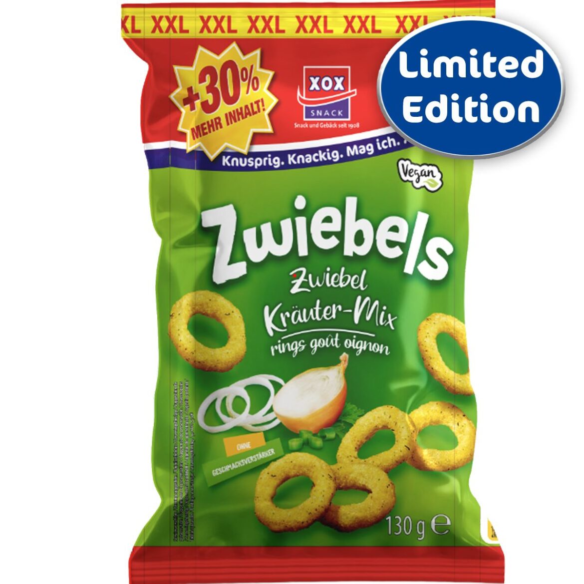 XOX XXL Zwiebelringe 130g