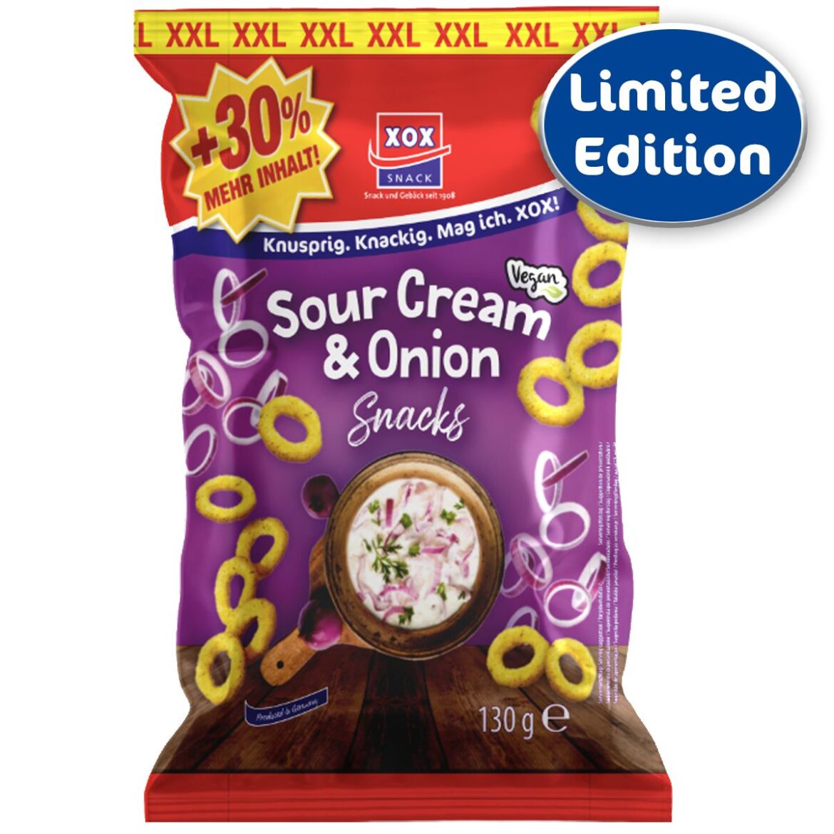 XOX XXL Sourcream & Onion Rings