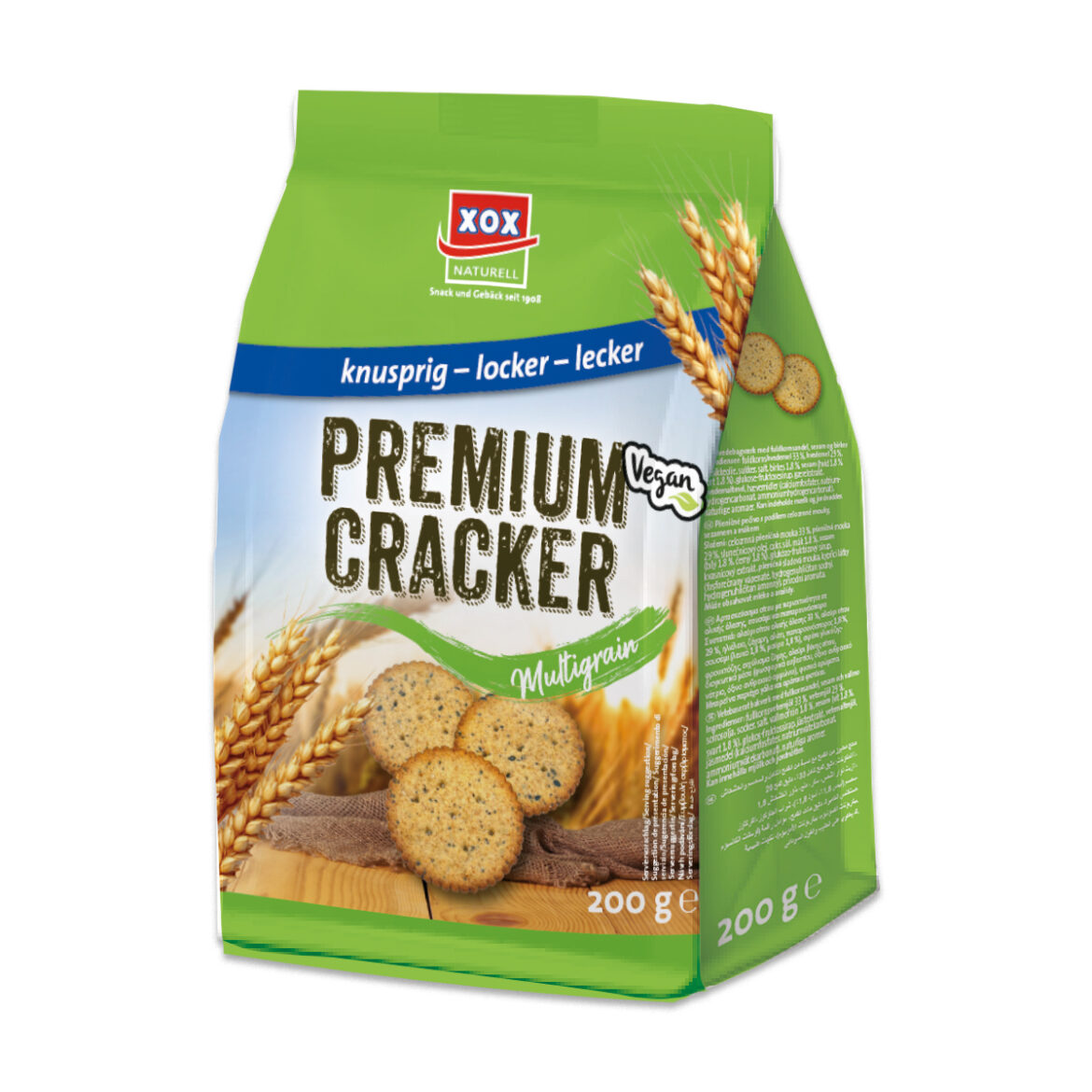 XOX Cracker Multigrain 200g