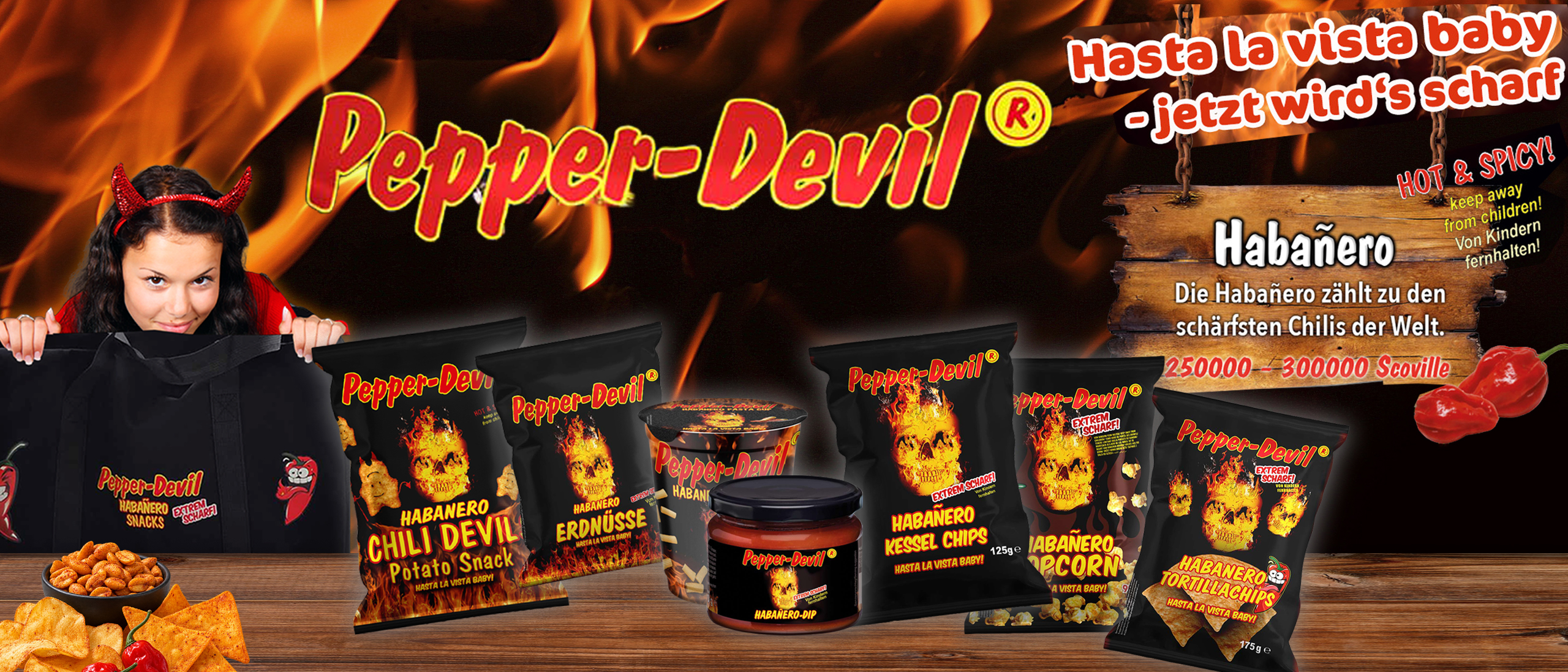Pepper Devil - scharfe Snackwelten